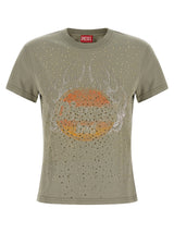 Diesel Bicolor Cotton T-Shirt