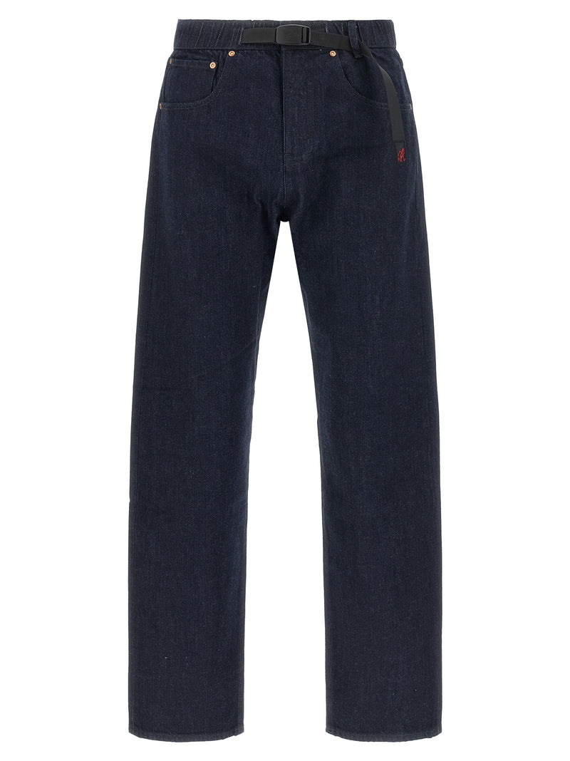 Gramicci Blue Cotton Jeans Denim