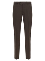 Brunello Cucinelli Brown Cotton Casual Pants