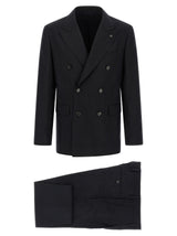 Lardini Blue Virgin Wool Two-Piece Suit