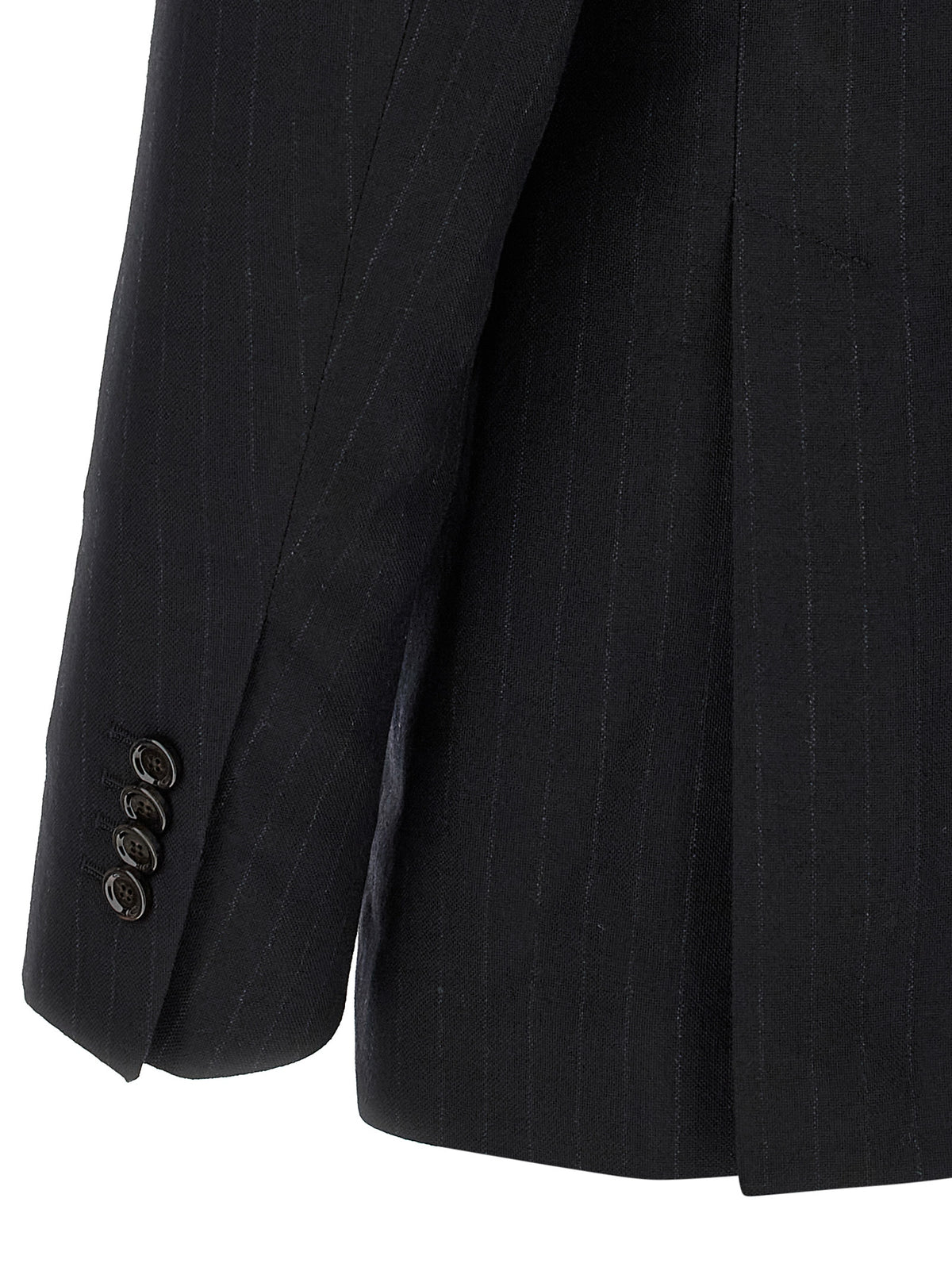 Lardini Blue Virgin Wool Two-Piece Suit