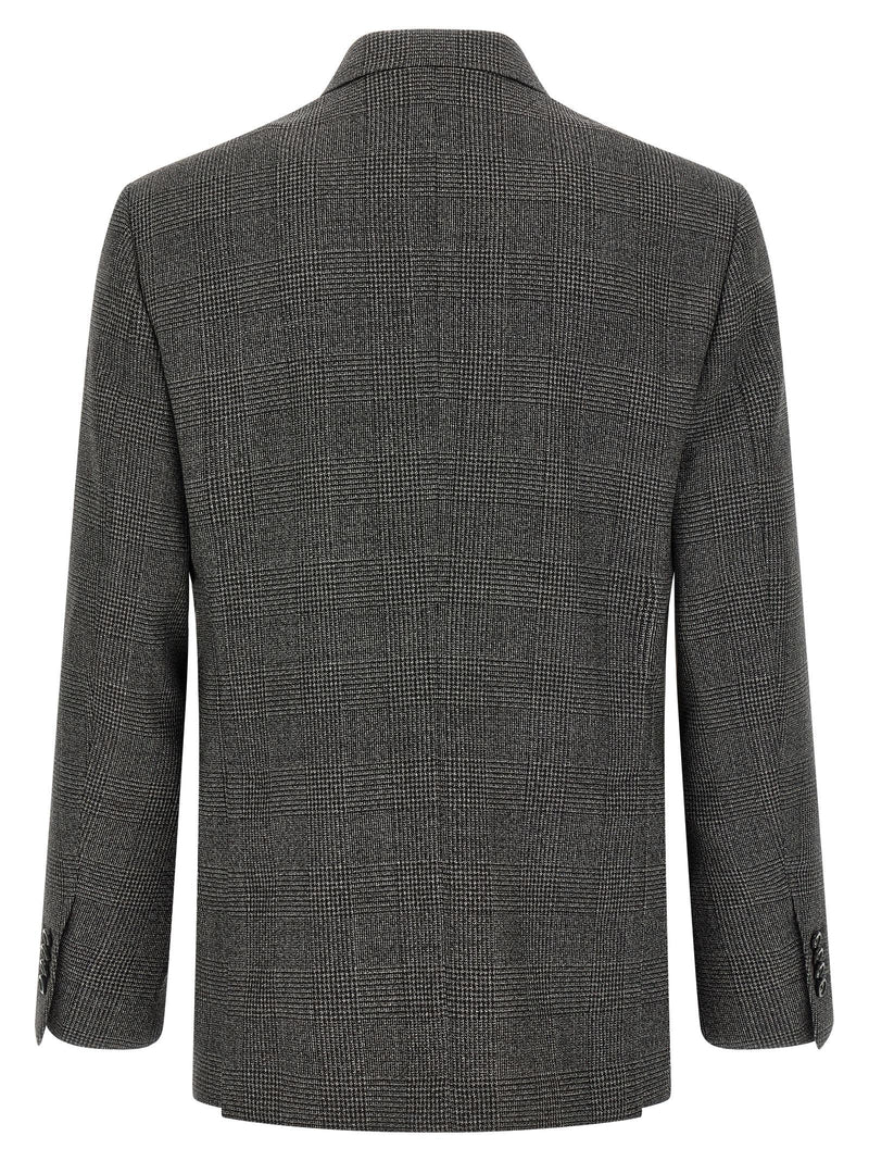 Lardini Gray Virgin Wool Two-Piece Suit