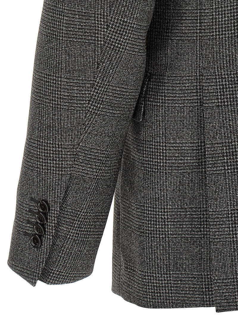Lardini Gray Virgin Wool Two-Piece Suit