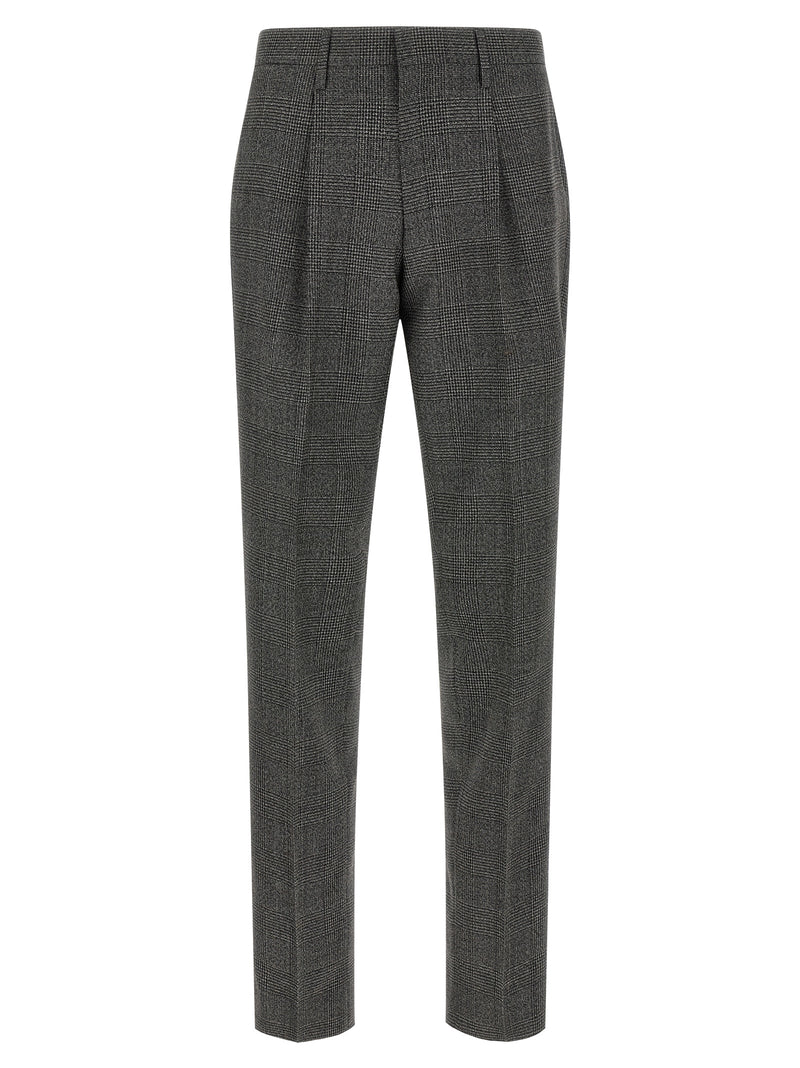 Lardini Gray Virgin Wool Two-Piece Suit