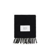 Maison Kitsuné Black Polyamide Scarf