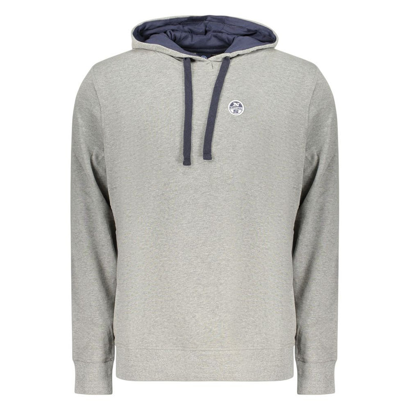 North Sails Gray Cotton Sweatshirt