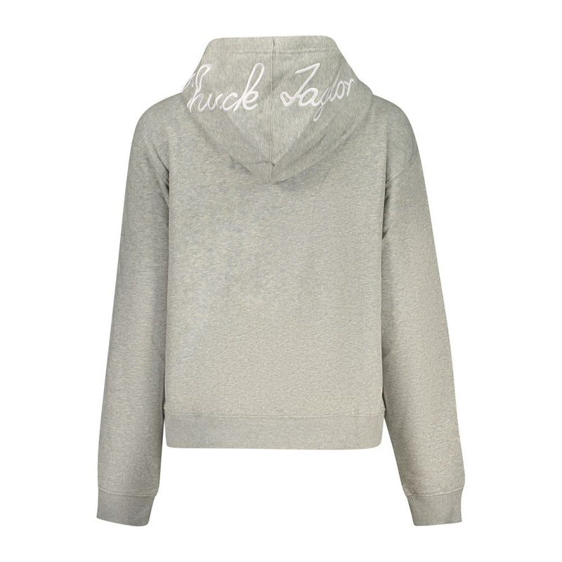 Converse Gray Cotton Sweatshirt