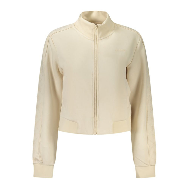 Guess Jeans Beige Polyester Sweatshirt