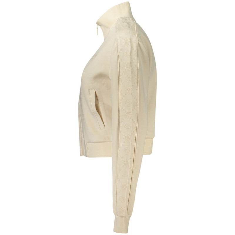 Guess Jeans Beige Polyester Sweatshirt