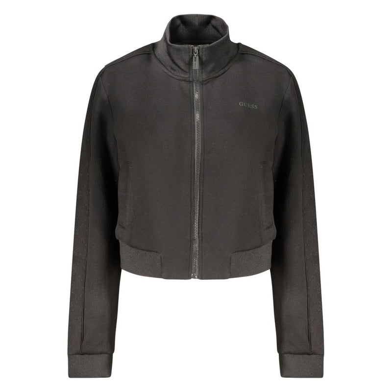 Guess Jeans Black Polyester Sweatshirt