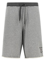 Brunello Cucinelli Gray Cotton Bermuda Shorts