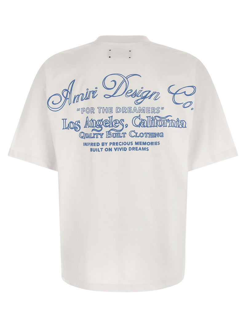 Amiri White Cotton T-Shirt