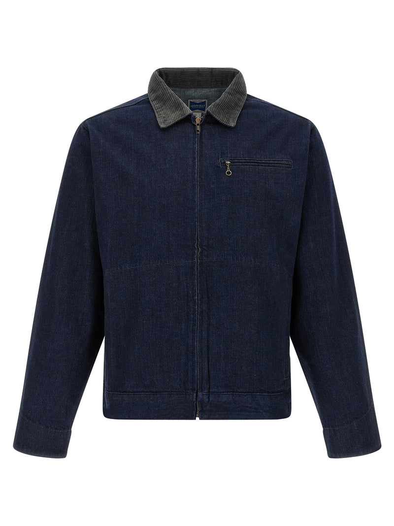 Gramicci Blue Cotton Denim Jacket