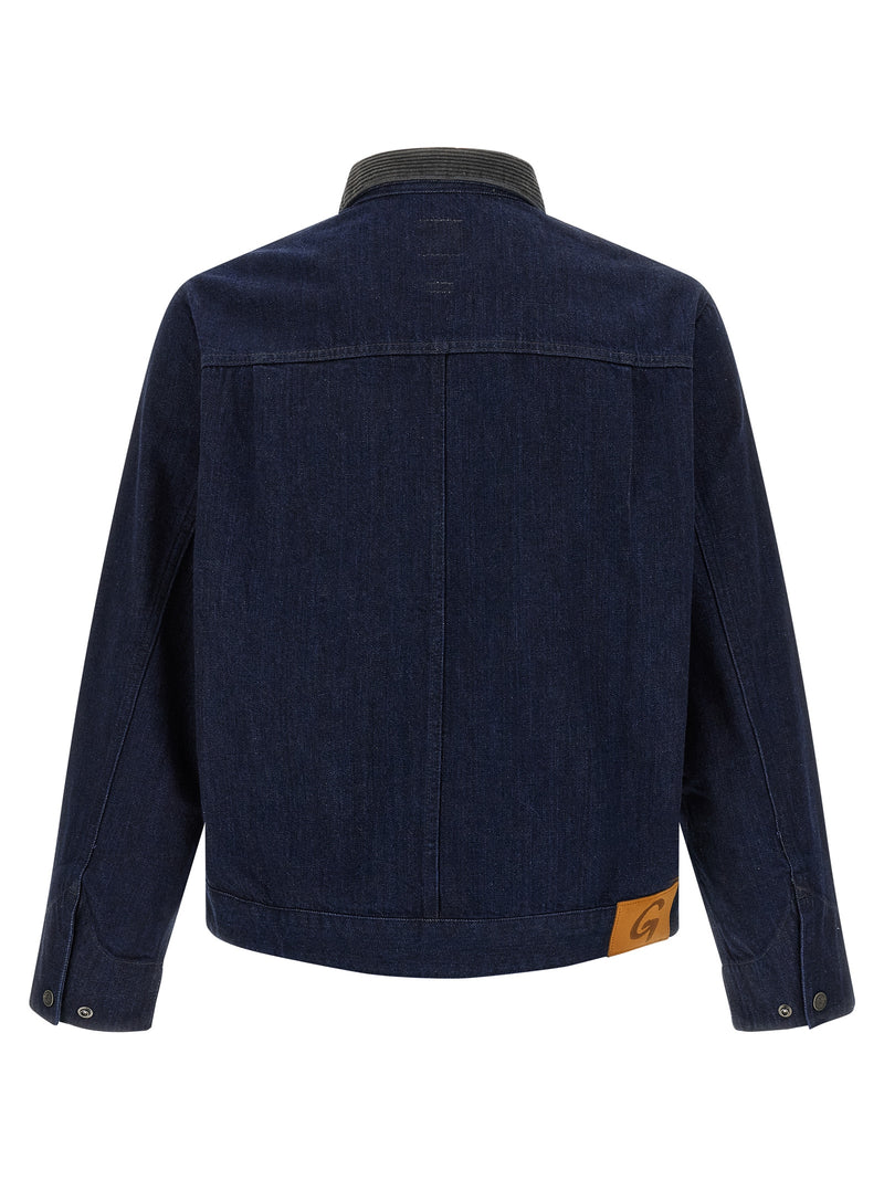 Gramicci Blue Cotton Denim Jacket