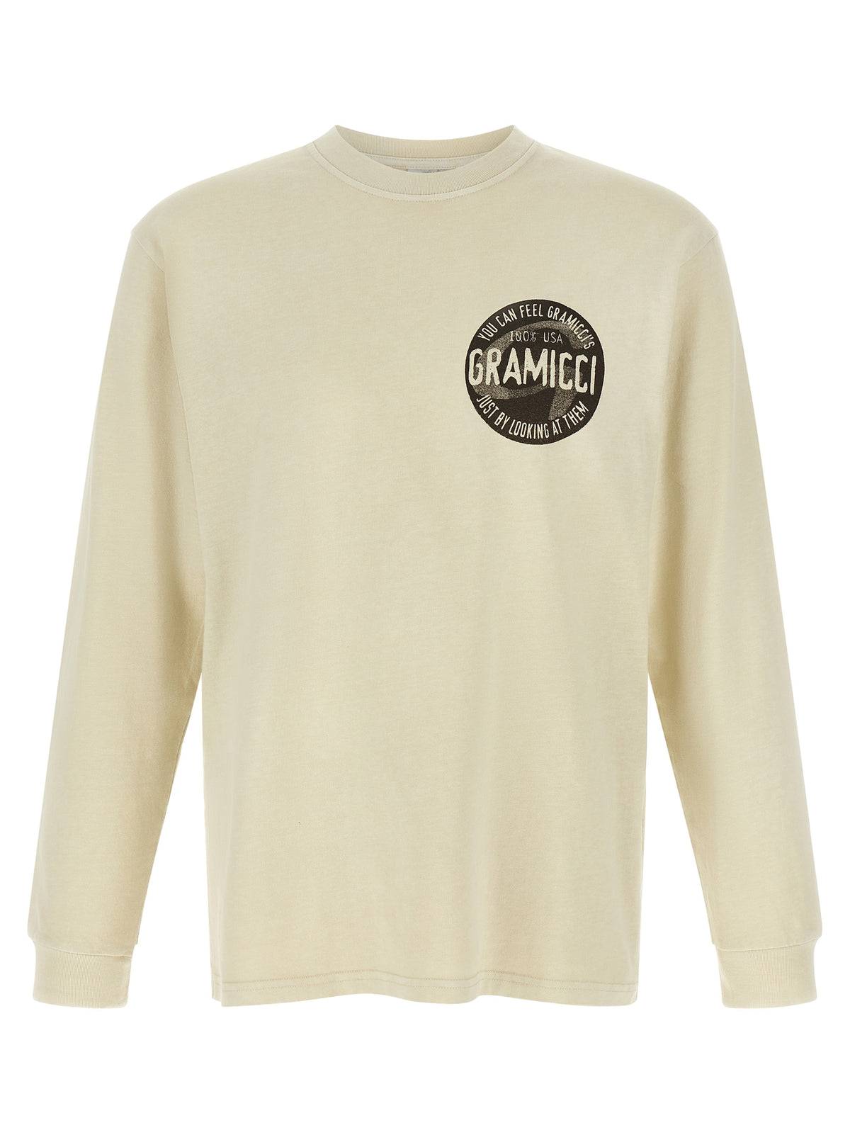 Gramicci White Cotton T-Shirt