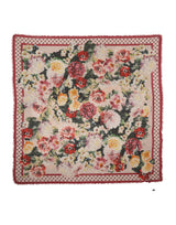 Dolce & Gabbana Multicolor Floral Cashmere Stole Scarf
