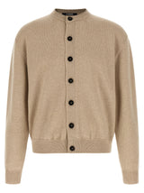 Jacquemus Beige Merino Wool Cardigan