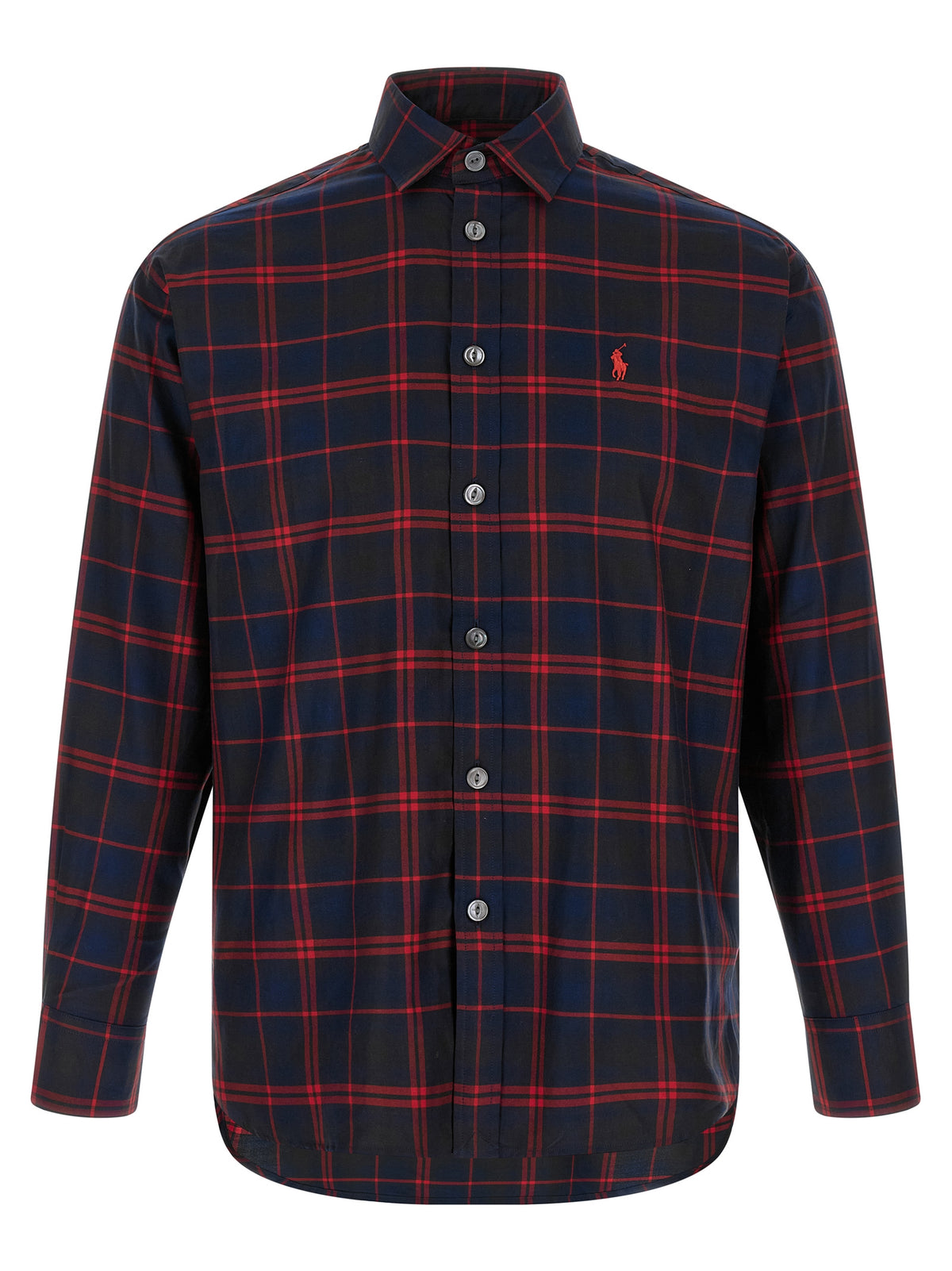 Polo Ralph Lauren Blue Cotton Blouse