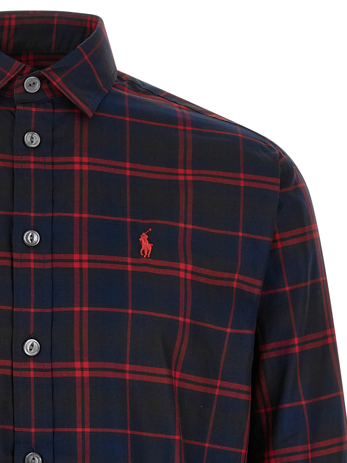 Polo Ralph Lauren Blue Cotton Blouse
