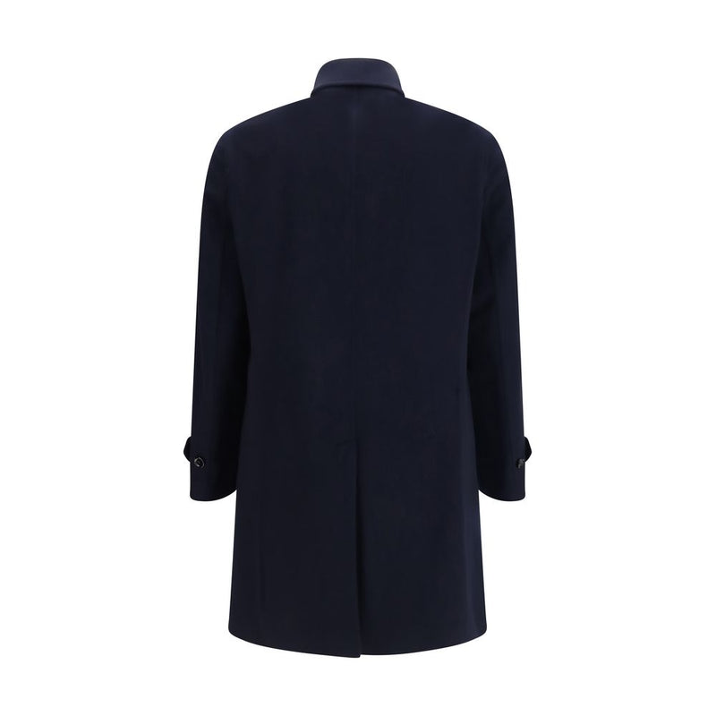 Lardini Blue Cashmere Coat