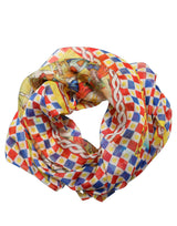 Dolce & Gabbana Multicolor Silk Carretto Foulard Scarf