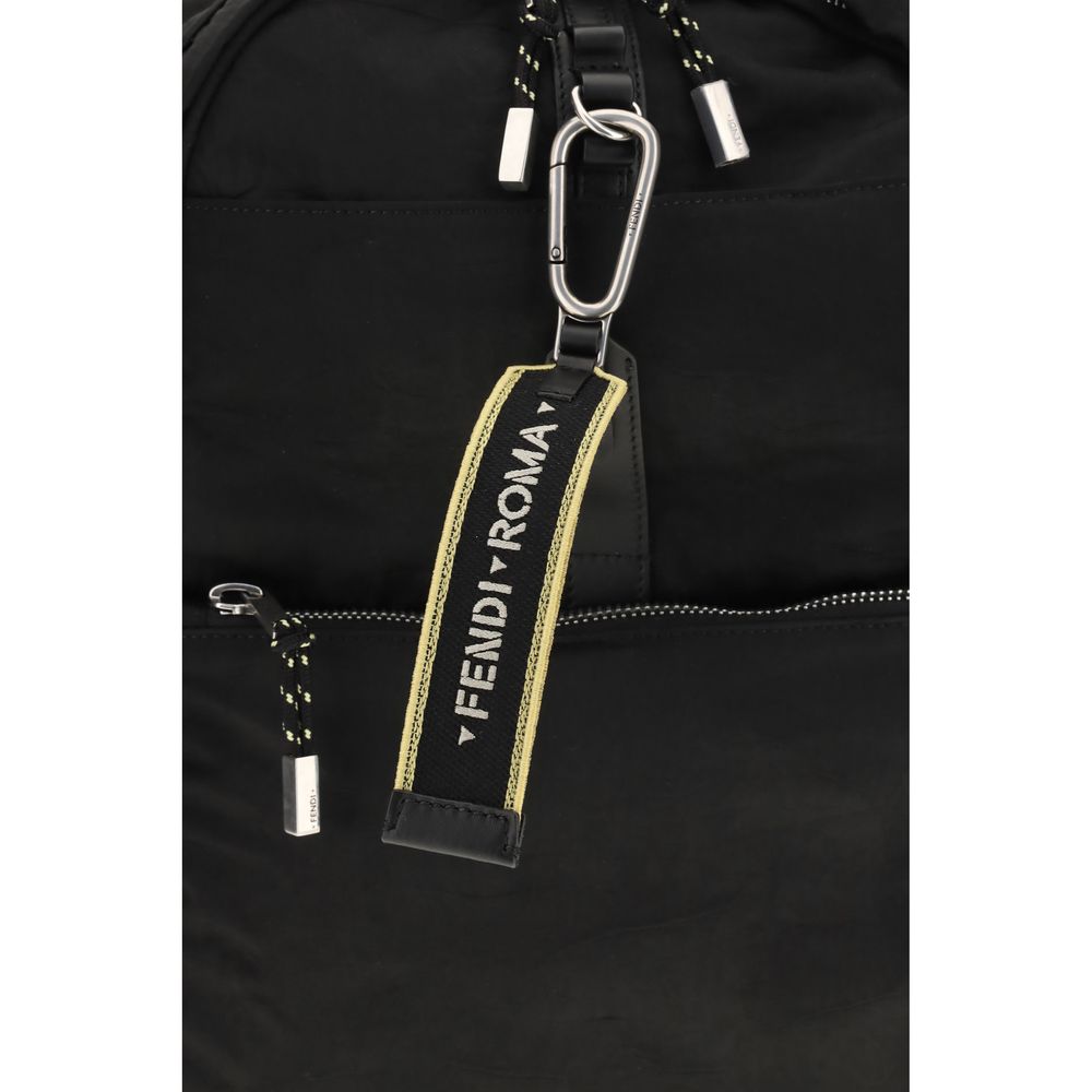 Fendi Black Polyamide Backpack