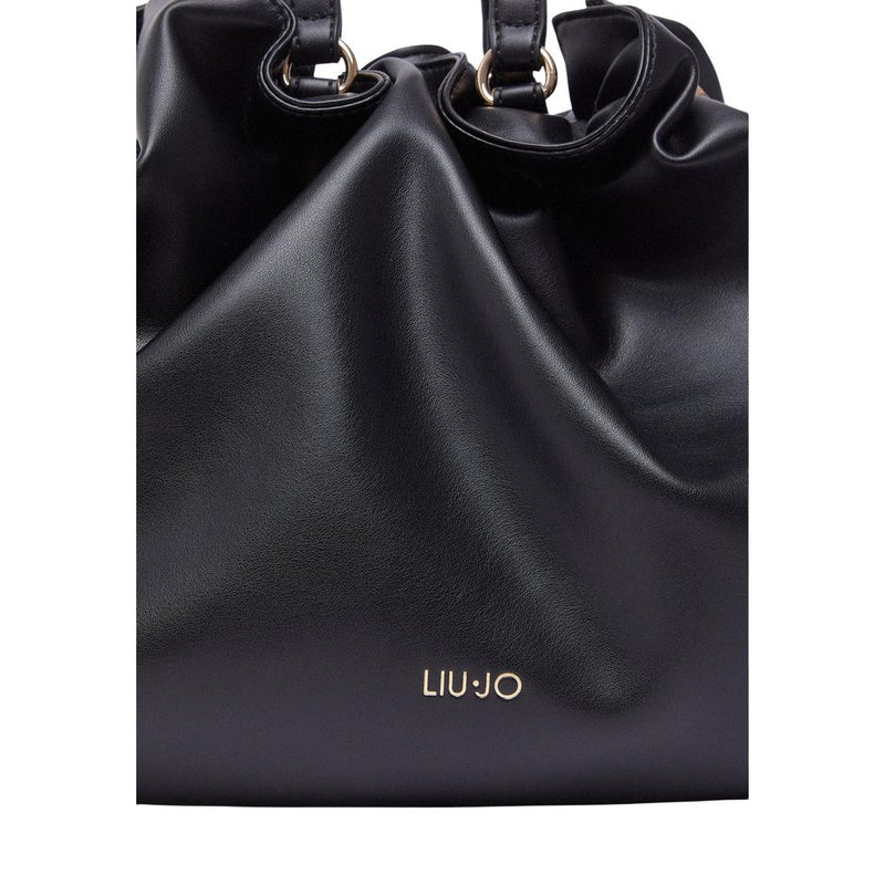 Liu Jo Black Polyethylene Handbag