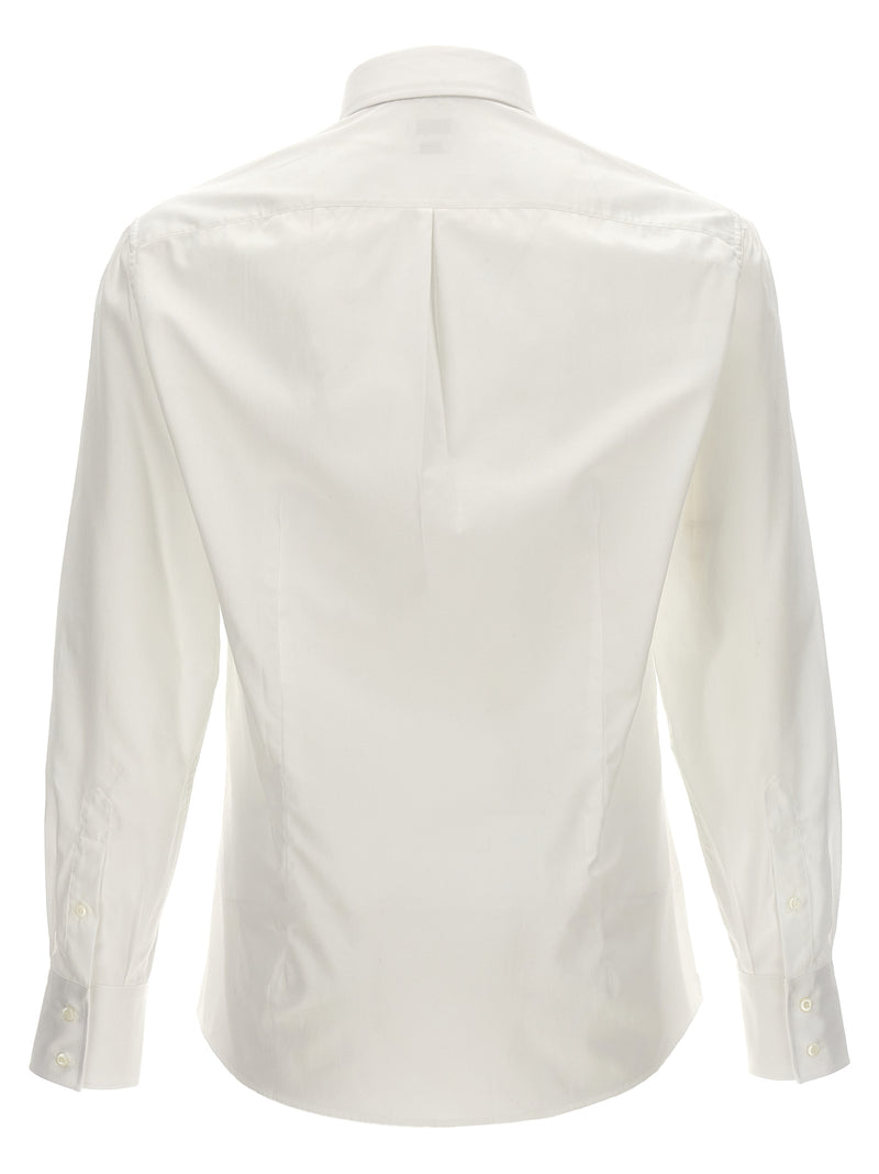 Brunello Cucinelli White Cotton Blouse