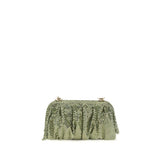 Benedetta Bruzziches Bicolor Aluminum Clutch Bag