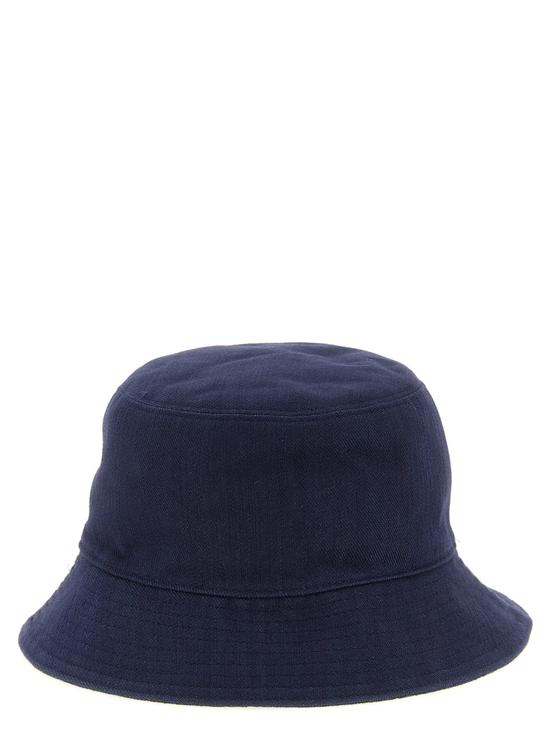 Fendi Blue Cotton Bucket Hat