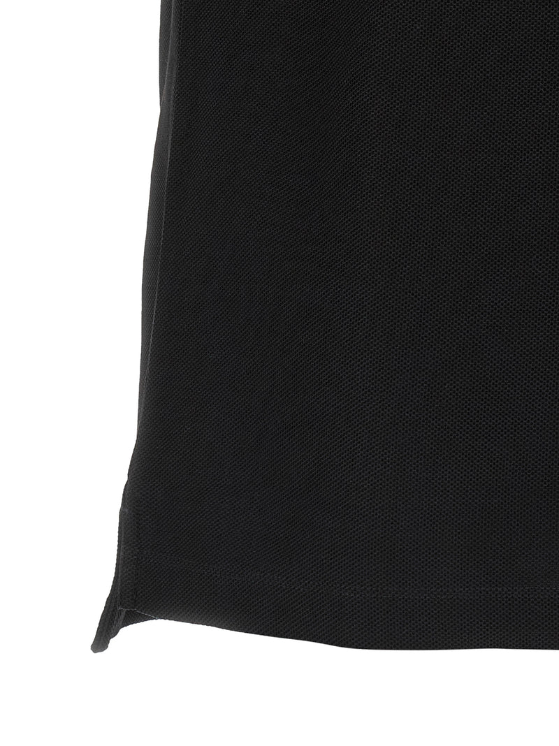 Burberry Black Cotton Polo Shirt