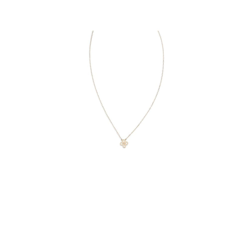 Tory Burch Gold Brass Necklace