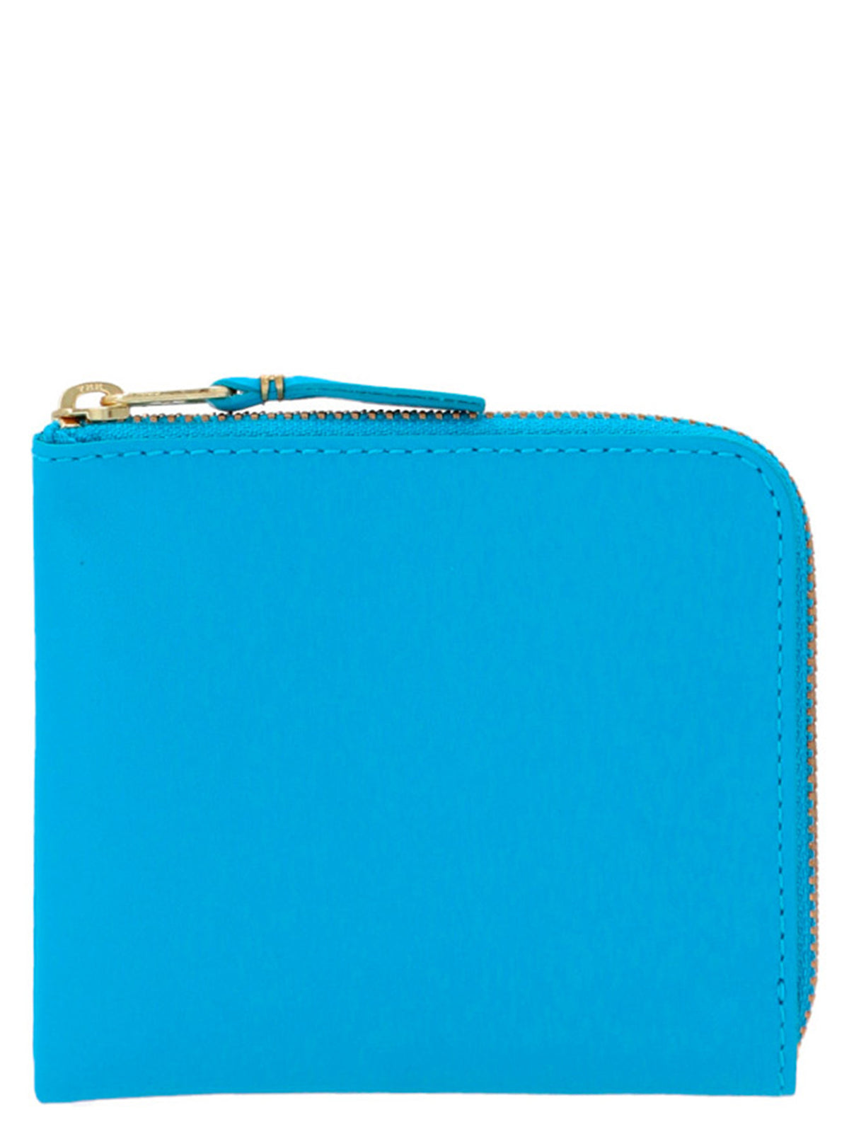 Comme Des Garçons Blue Calfskin Cardholder