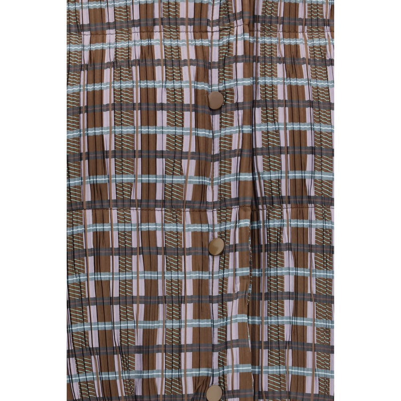 Gongdid Design Brown Goose Down Full-Length Jacket