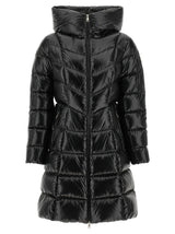 Moncler Black Polyamide Full-Length Jacket