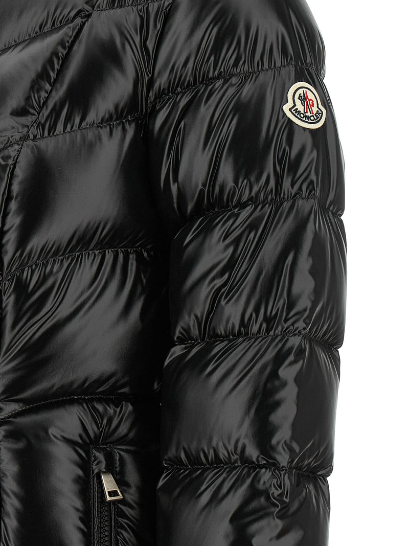 Moncler Black Polyamide Full-Length Jacket