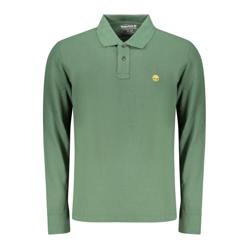 Timberland Green Cotton Polo Shirt