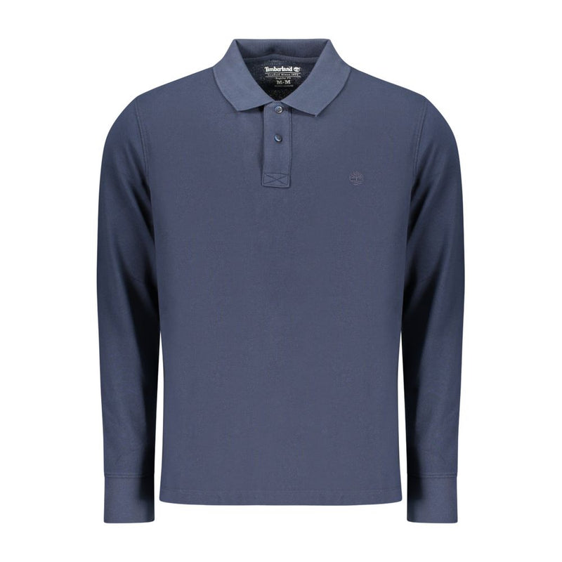 Timberland Blue Cotton Polo Shirt