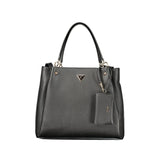 Guess Jeans Black Polyethylene Handbag