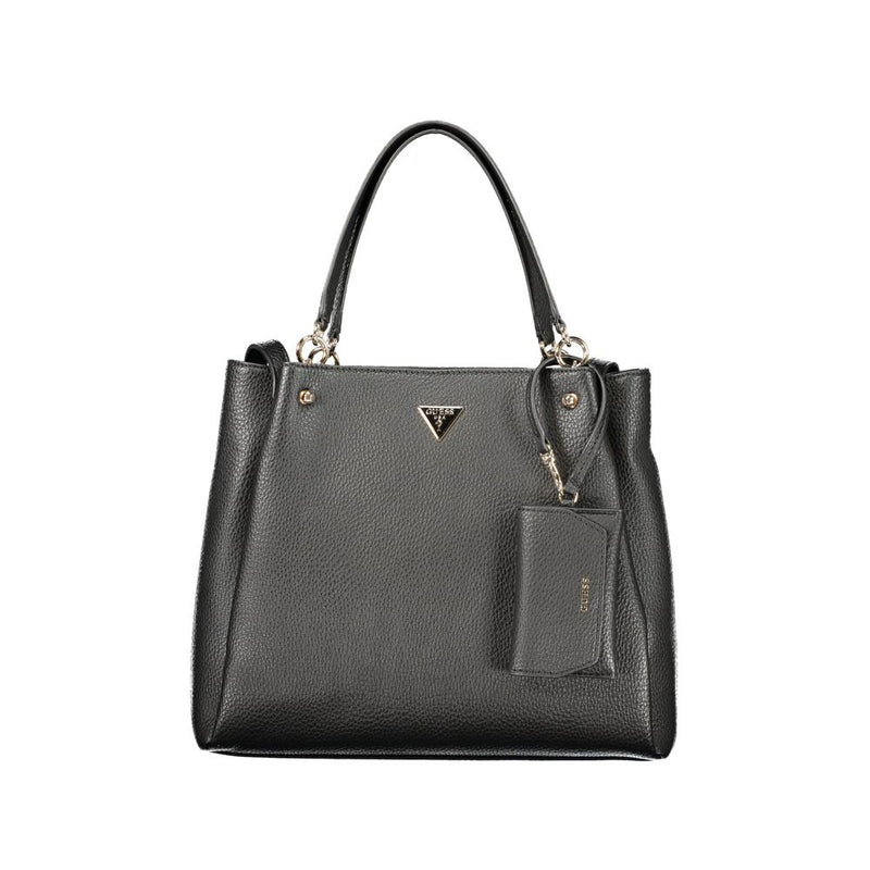 Guess Jeans Black Polyethylene Handbag