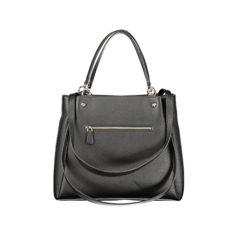 Guess Jeans Black Polyethylene Handbag