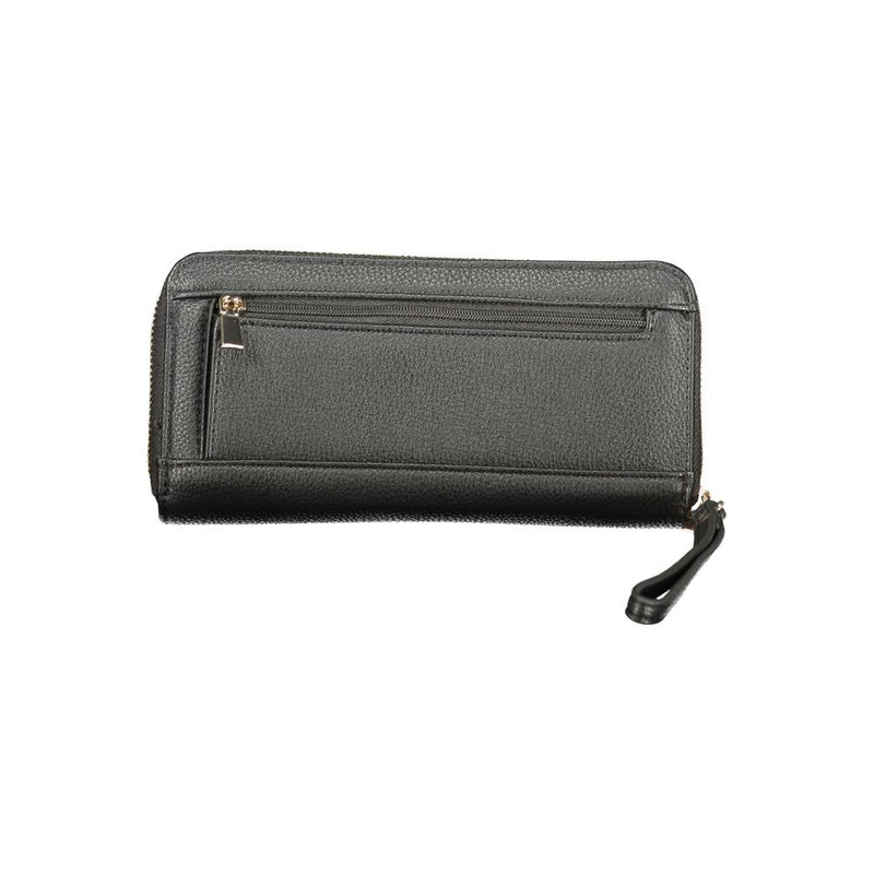 Guess Jeans Black Polyethylene Wallet