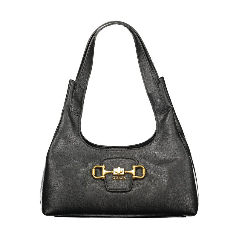 Guess Jeans Black Polyethylene Handbag