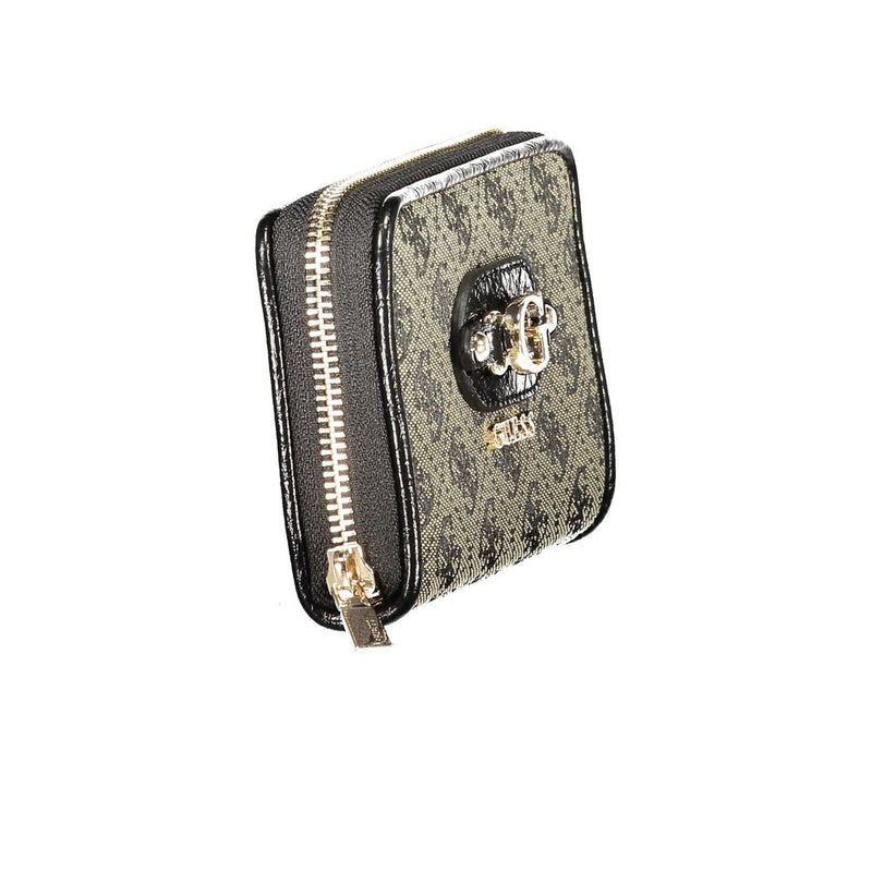 Guess Jeans Black Polyester Wallet