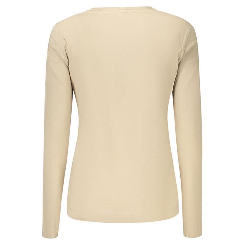Guess Jeans Beige Cotton T-Shirt