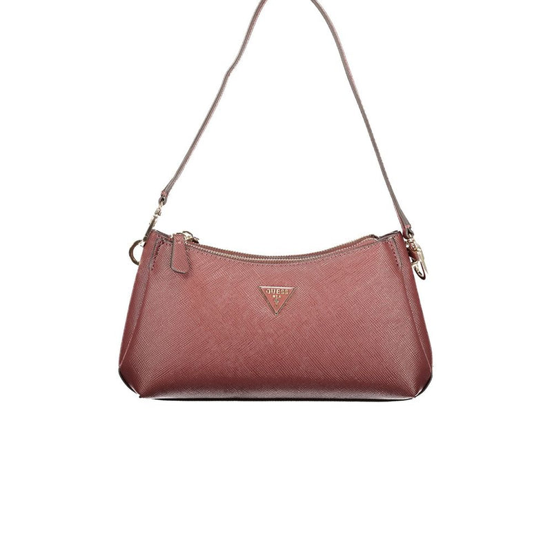 Guess Jeans Brown Polyethylene Handbag