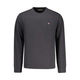 Napapijri Black Cotton Sweatshirt