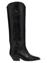 Isabel Marant Black Calfskin Chelsea Boots