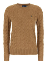 Polo Ralph Lauren Beige Wool Cardigan