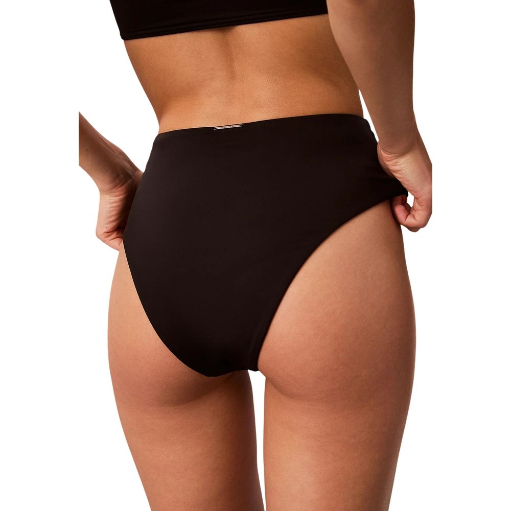 Calvin Klein Jeans Black Elastane Bikini